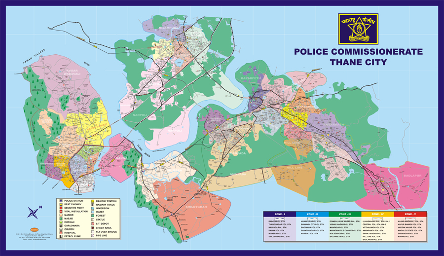 Thane Jurisdiction Map